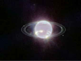 韦伯望远镜拍到史上最清晰海王星光环