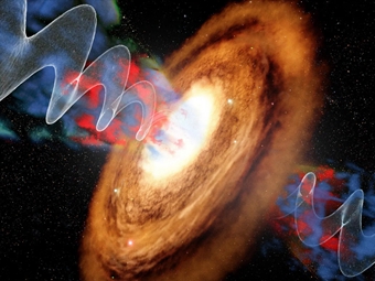 韦布望远镜探测到巨大星系爆发